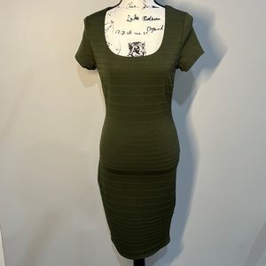 Fashion Nova Body Con Midi Dress